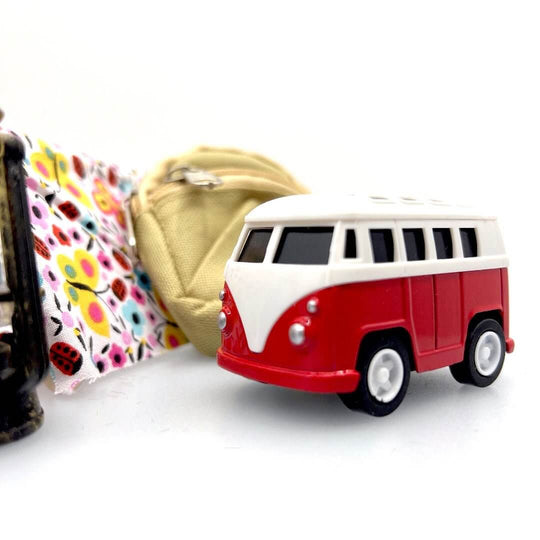 Camping trip sensory play kit camper van and back pack - Camping Trip, Imaginary / Pretend play, Play dough kit, Sensory learning, Montessori - Blossom & Bloom Kids