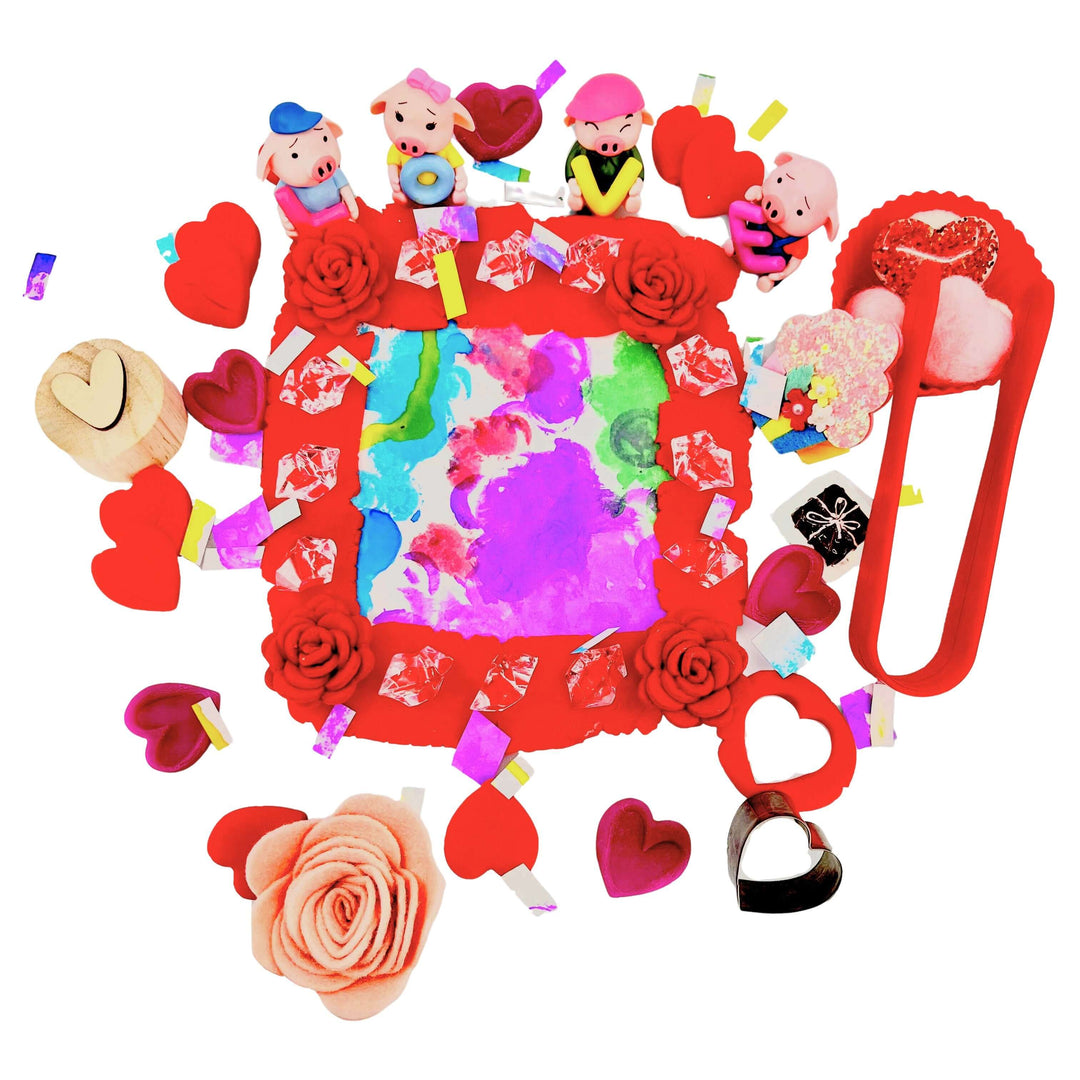 Capture the Love Playdough Kit from Blossom & Bloom Kit - Capture the LOVE, Playdough Play Set - Blossom & Bloom Kids