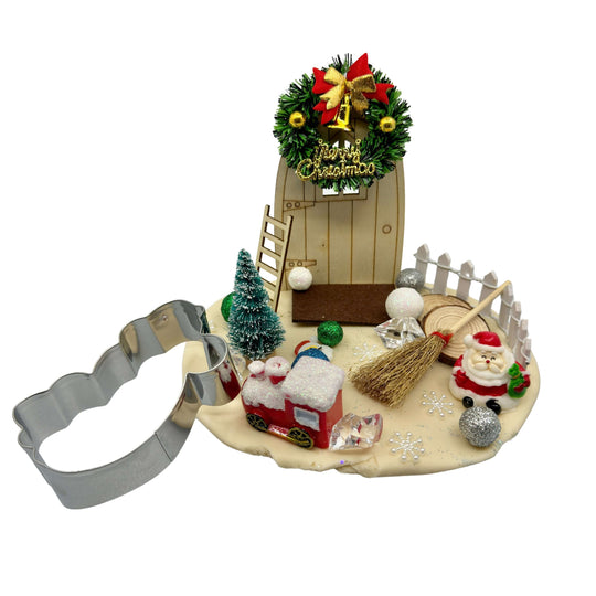 Santa's Cabin, Playdough Kit - Santa's Cabin, Playdough Kit - Blossom & Bloom Kids